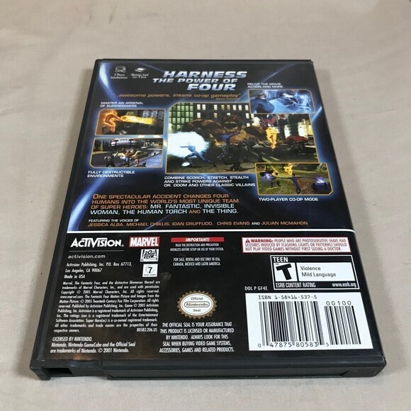 Fantastic 4 on GameCube - Picture 2 of 4